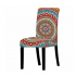 Эластичный чехол для стульев без ручек с этническим принтом 